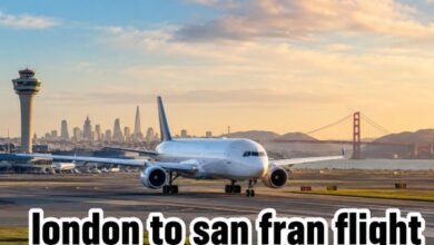 London to San Fran flight